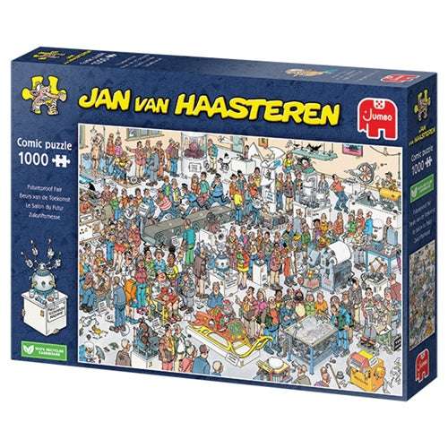 Casse-tête 1000 pieces Jan van Haasteren - Le salon du futur
