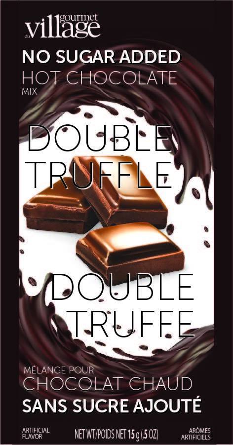 Chocolat chaud - Double truffe Sans sucre ajouté