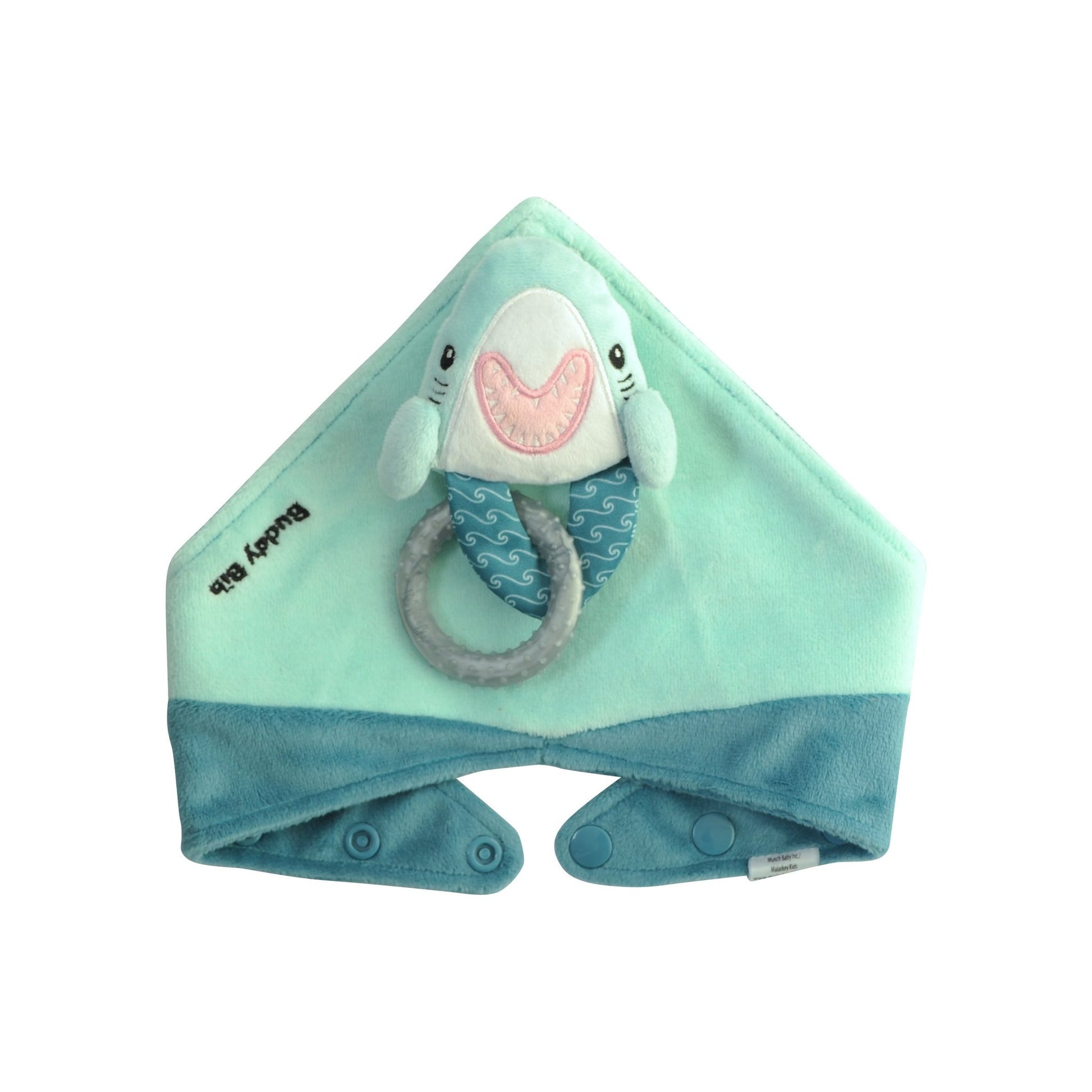Bavoir, jouet de dentition - Bébé requin
