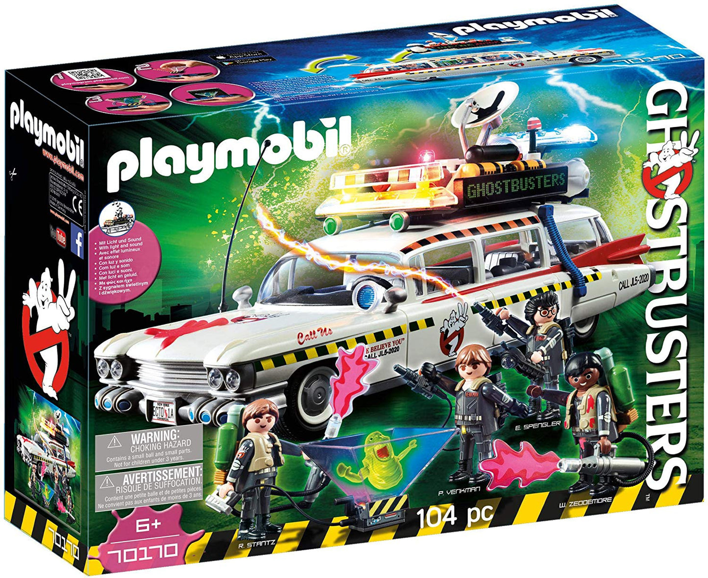 Playmobil - Voiture Ecto 1 Ghostbusters