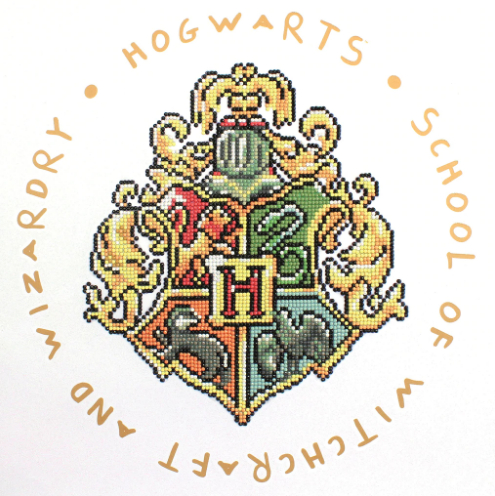 Broderie diamant - Hogwarts