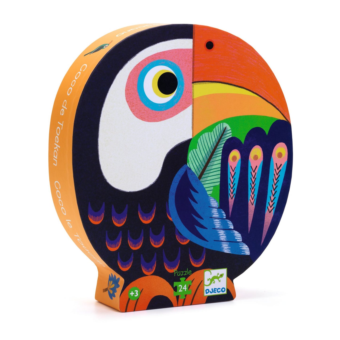 Casse-tête silhouette - Coco le toucan