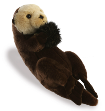 Peluche - Loutre de mer / Sea Otter 17''