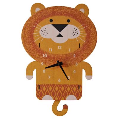 Horloge Pendule Lion