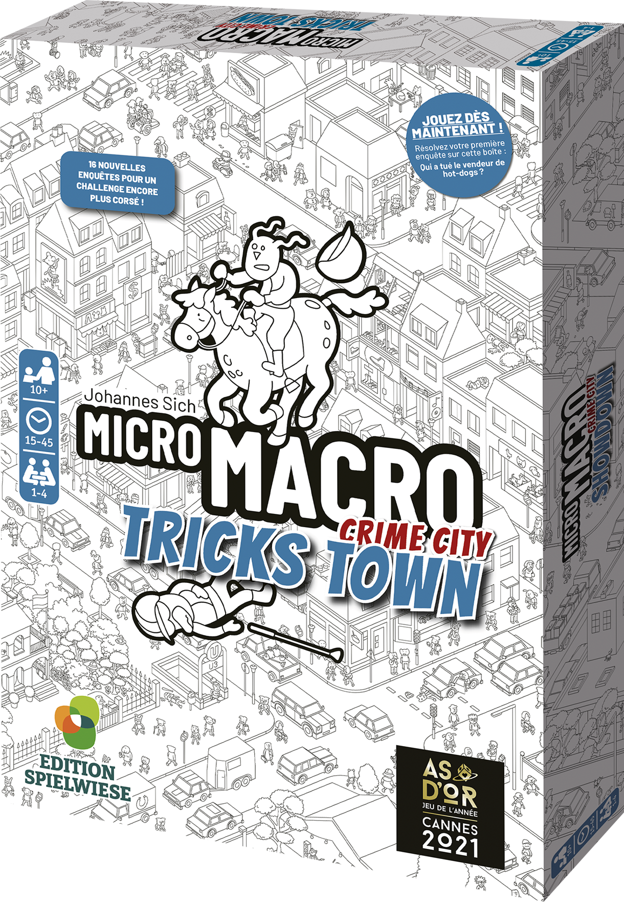 Micro Macro Tricks town Blackrock Games version française