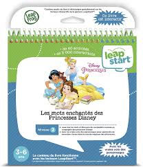LeapStart Livre éducatif - les mots enchantés des princesses Disney (français)