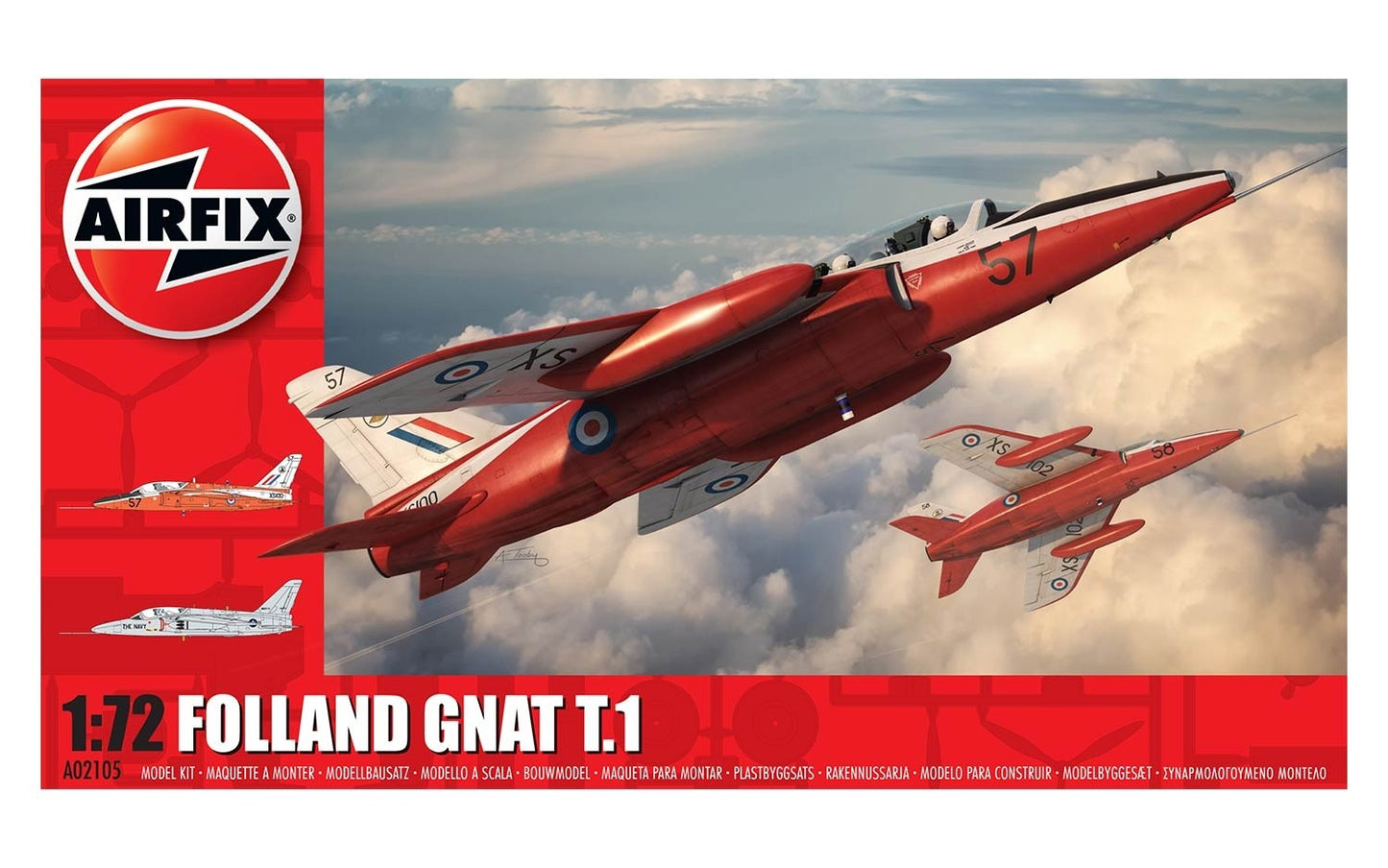 1/72 Folland Gnat T1