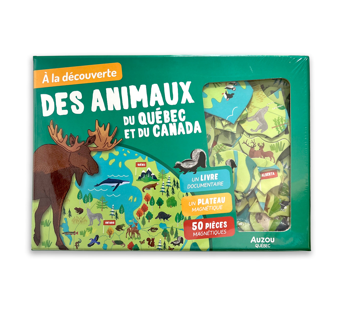 À la découverte des animaux du Québec et du Canada