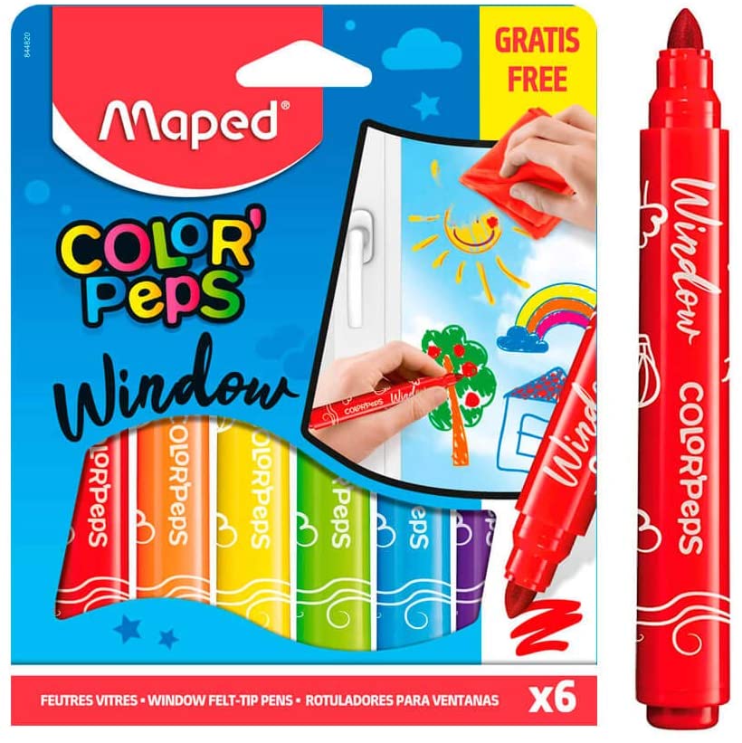 Feutres pour vitres - Color'Peps