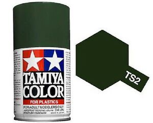 Peinture à vaporiser Tamiya TS-2 Vert Foncé