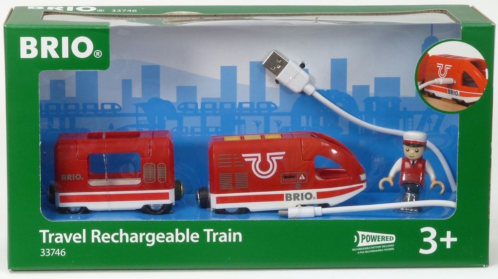 Train voyageur rechargeable