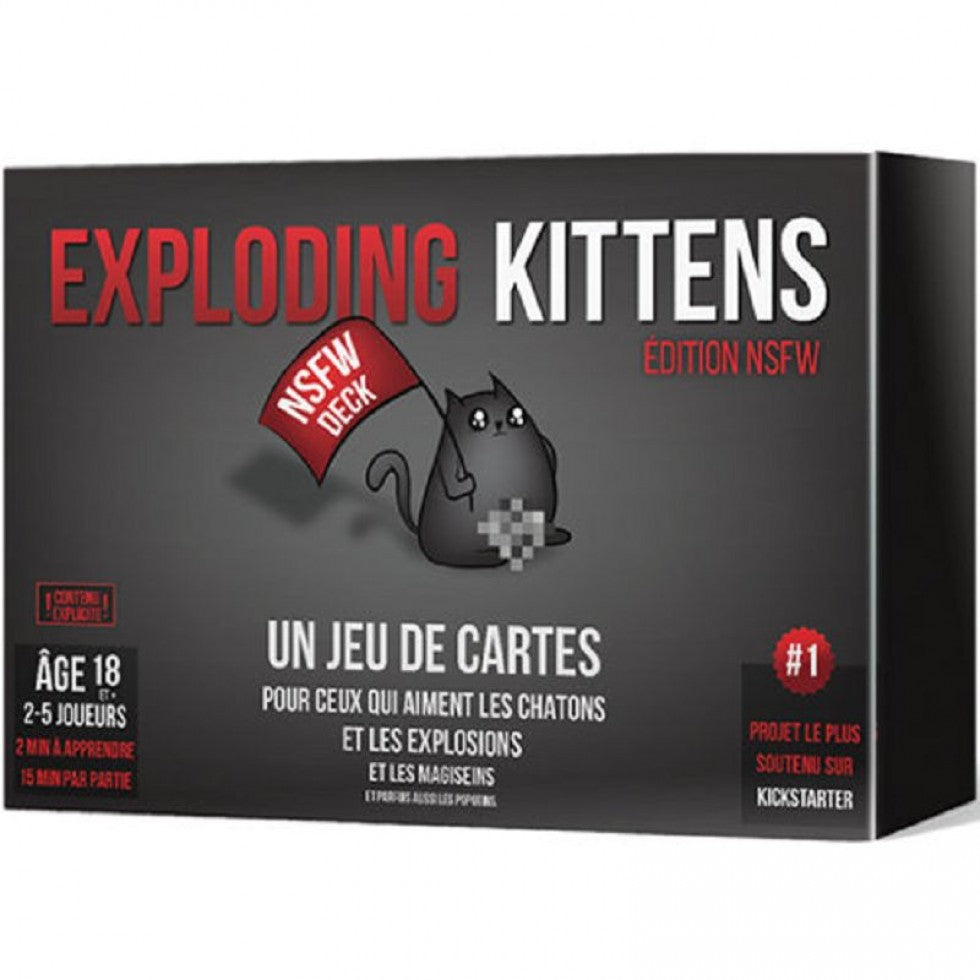 Exploding kittens Non censuré - Version française