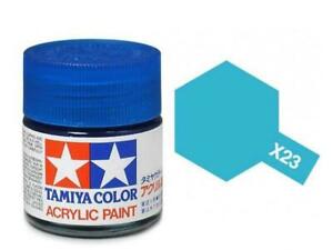 Peinture Tamiya X-23 Bleu Transparent