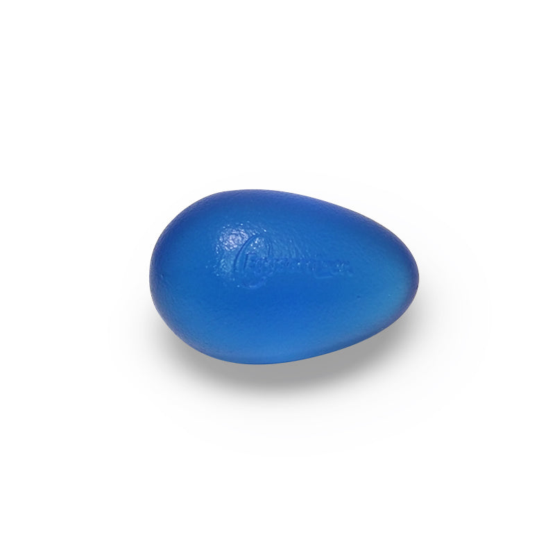 Bleu Eggsercizer - oeuf d'exercice pour les mains - fermeté moyenne