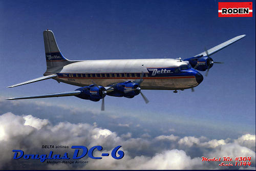Modèle réduit Roden Douglas DC-6