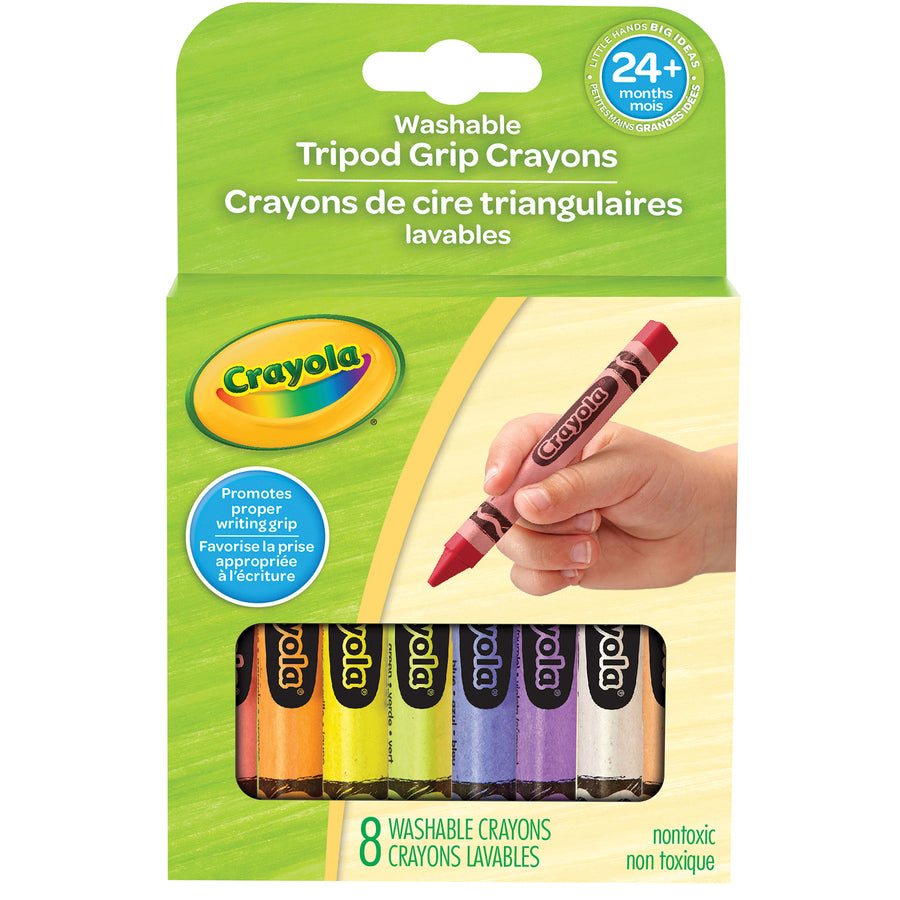 Crayons de cire triangulaires