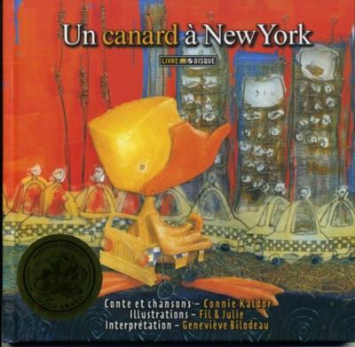 Un canard à New York Livre CD