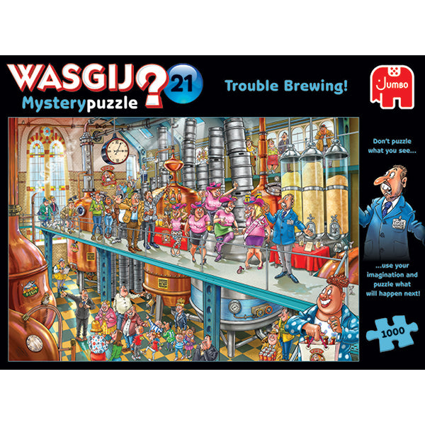 Wasgij Mystère 21 - Turbulences à la brasserie