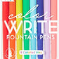 8 stylos à plume à encre de couleur