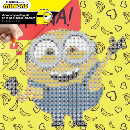 Broderie diamant - Minion Banana