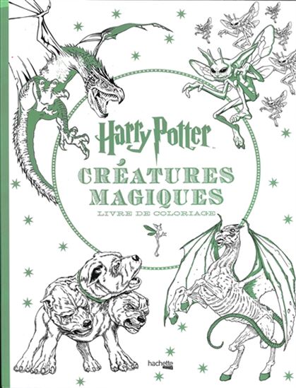 Harry Potter Créatures magiques Livre de coloriage