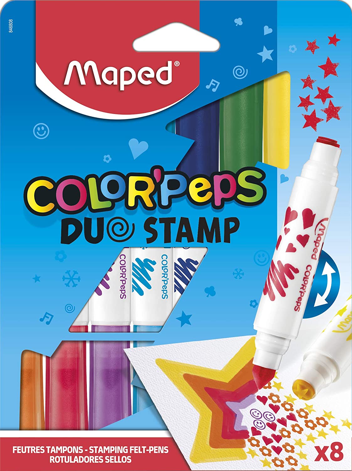 Feutres tampons - Color'Peps