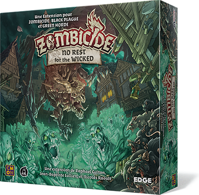 Zombicide: no rest for the wicked extension version française