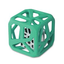 cube à mâcher turquoise