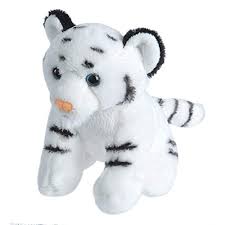 Peluche cuddlekins tigre blanc - 5''
